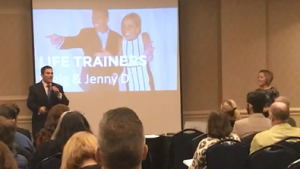 Craig and Jenny empowering hundreds of entrepreneurs in NYC to take control of their lives to boost productivity and increase fulfillment and freedom.