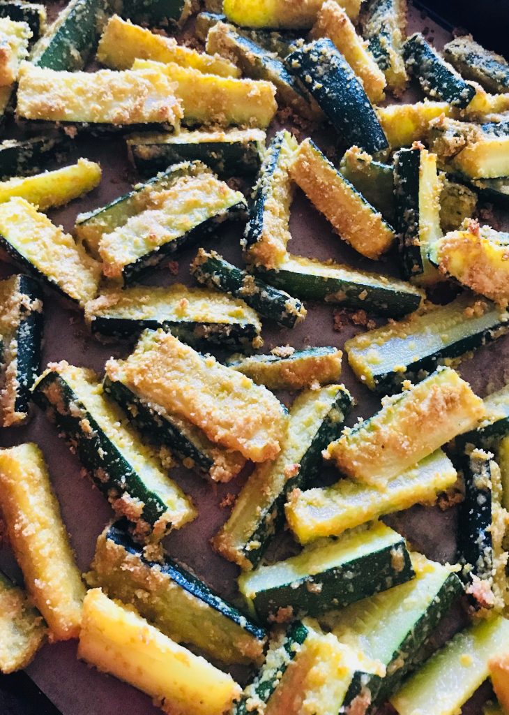 Jenny D's Baked Zucchini Fries - Craig and Jenny D